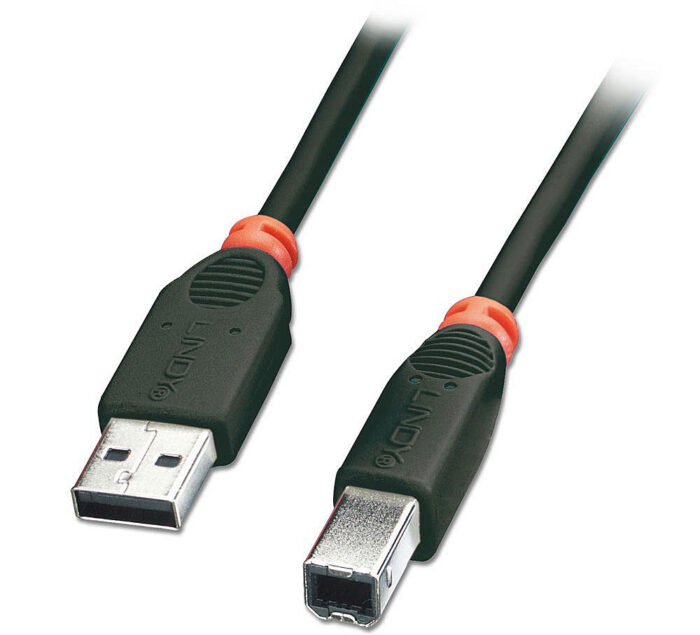 3m USB 2.0 Cable - Type A to B, Black